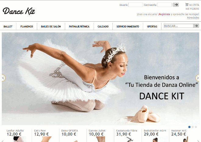 Dance-Kit.com – Tienda de danza online